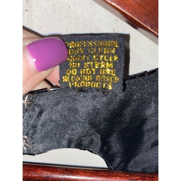 Mark & John by Sam Black 100% Silk Sequin Dress Size L Cocktail Party Formal - Picture 3 of 3